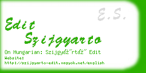 edit szijgyarto business card